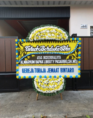 Papan Bunga Duka di Gulurejo