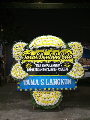 Papan Bunga Duka di Gulurejo